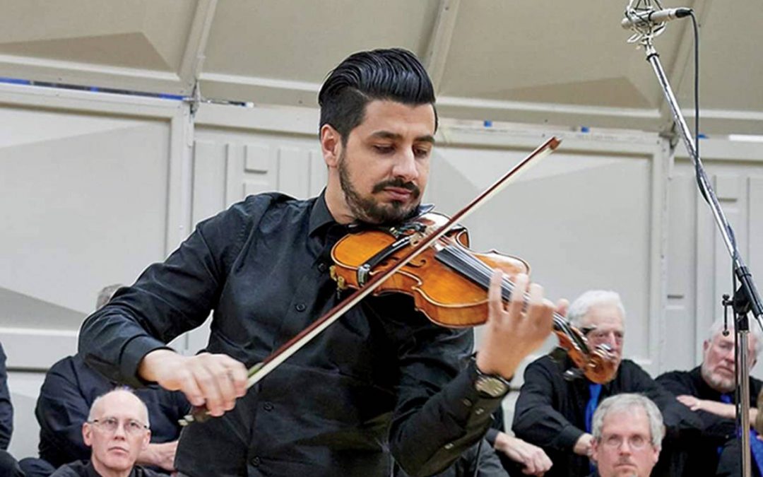 Syrian Violinist Plays With New Band